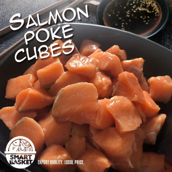 Salmon Poke 500g with Shoyu Sauce - Smart Basket Philippines