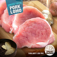 Pork Lomo 1kg - Smart Basket Philippines