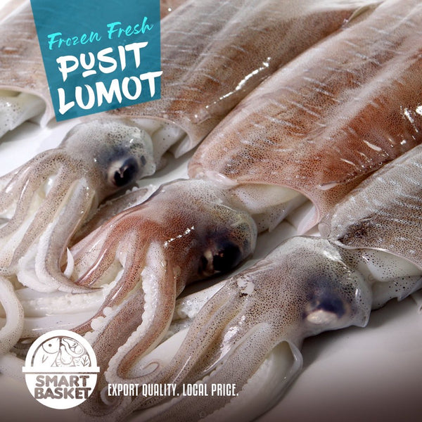 Pusit Lumot l Squid 1kg - Smart Basket Philippines